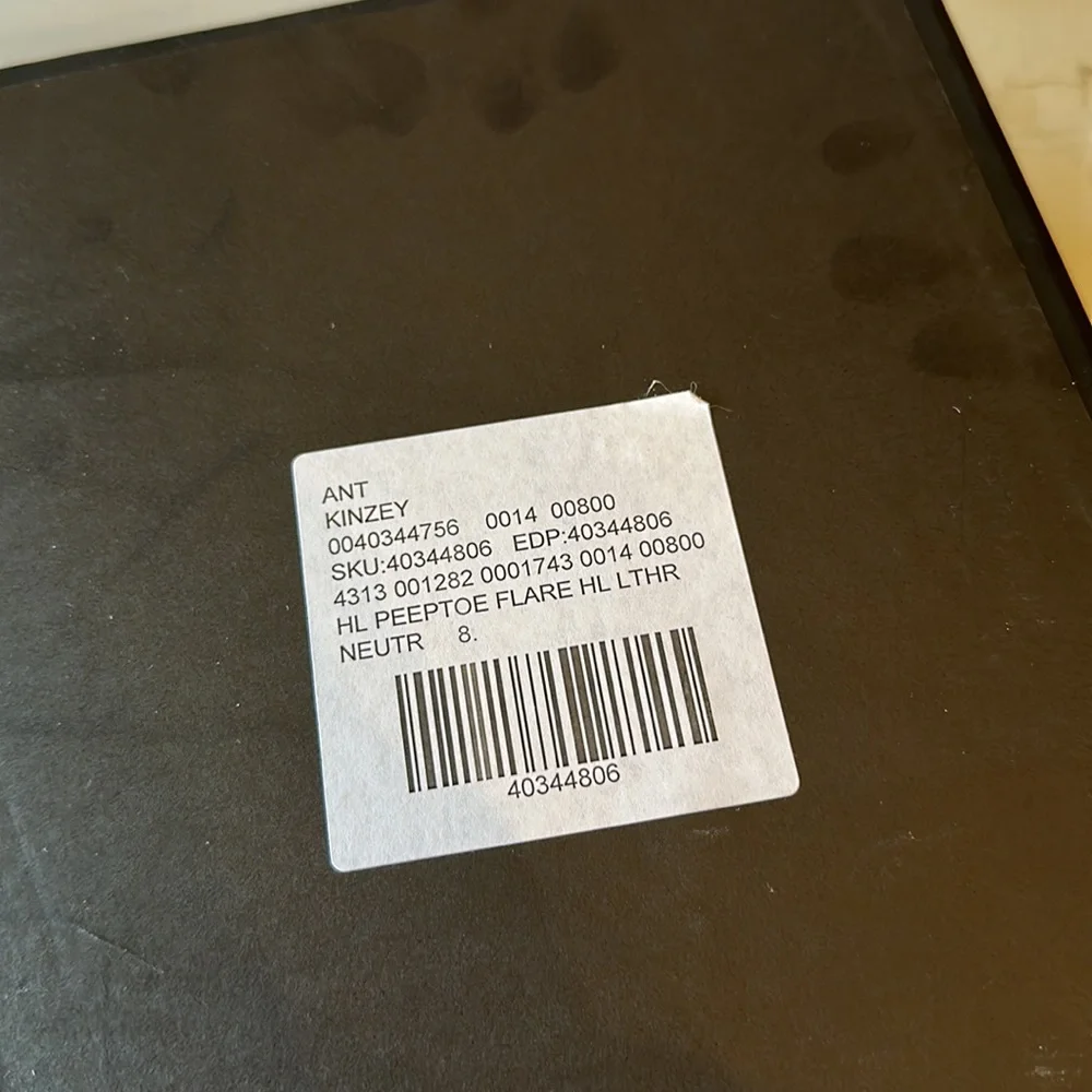 New in box Rachel Comey peep toe heels - Picture 4 of 6